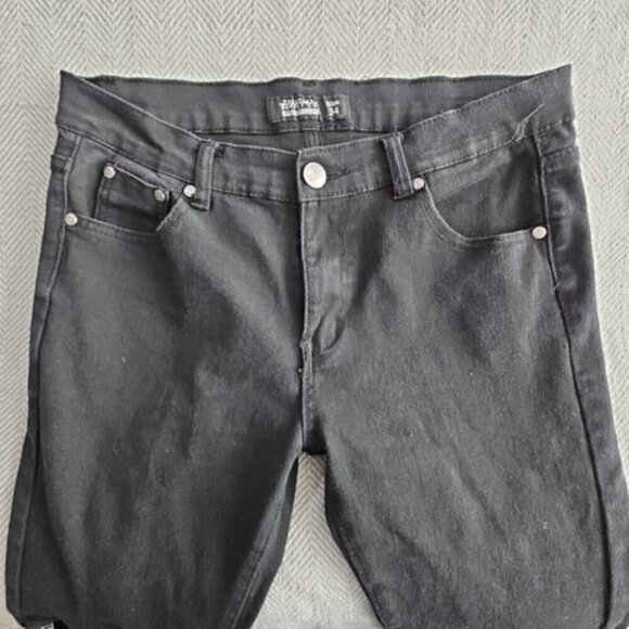 Trestles Supply Co Jeans Men's 34x30 Black Tapered Stretch Zipper Accent - Picture 10 of 16